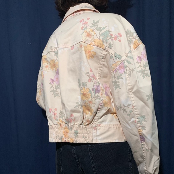 Floral Denim Jacket - Picture 3 of 3